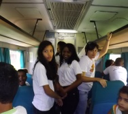 PROJETO NA TRILHA DOS VALORES - AULA DE CAMPO - PASSEIO DE TREM