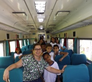 PROJETO NA TRILHA DOS VALORES - AULA DE CAMPO - PASSEIO DE TREM