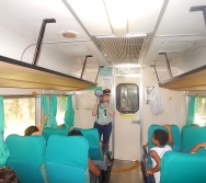 PROJETO NA TRILHA DOS VALORES - AULA DE CAMPO - PASSEIO DE TREM