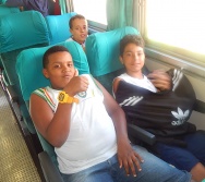 PROJETO NA TRILHA DOS VALORES - AULA DE CAMPO - PASSEIO DE TREM