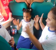 PROJETO NA TRILHA DOS VALORES - AULA DE CAMPO - PASSEIO DE TREM