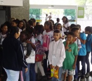 PROJETO NA TRILHA DOS VALORES - AULA DE CAMPO - PASSEIO DE TREM