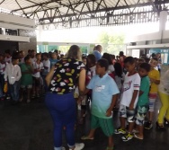 PROJETO NA TRILHA DOS VALORES - AULA DE CAMPO - PASSEIO DE TREM