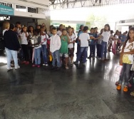 PROJETO NA TRILHA DOS VALORES - AULA DE CAMPO - PASSEIO DE TREM