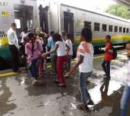 PROJETO NA TRILHA DOS VALORES - AULA DE CAMPO - PASSEIO DE TREM
