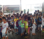 PROJETO NA TRILHA DOS VALORES - AULA DE CAMPO - PASSEIO DE TREM