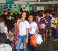 PROJETO NA TRILHA DOS VALORES - AULA DE CAMPO - PASSEIO DE TREM