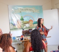 FORMATURA TURMA 5 - NOME: CRISTIANE FREITAS - CONTADORA DE HISTÓRIAS