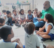 PROJETO CUIDA DE MIM - ENFRENTAMENTO AO BULLYING - SENSIBILIZAÇÃO DE ALUNOS 1º ENCONTRO