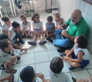 PROJETO CUIDA DE MIM - ENFRENTAMENTO AO BULLYING - SENSIBILIZAÇÃO DE ALUNOS 1º ENCONTRO