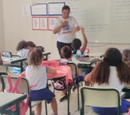 PROJETO CUIDA DE MIM - ENFRENTAMENTO AO BULLYING - SENSIBILIZAÇÃO DE ALUNOS 1º ENCONTRO