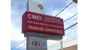 CMEI PROFª MARIA AMÉLIA RECEBE A IMPLANTAÇÃO DO PROJETO COLORIR/2015.