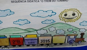 TRABALHOS INTERNOS DO SUBPROJETO O TREM DO TONINHO DO 2º ANO B.