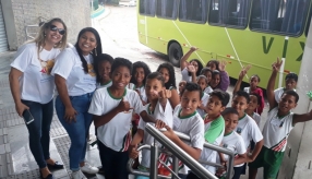 NTV - NA TRILHA DOS VALORES - AULA DE CAMPO - PASSEIO DE TREM.