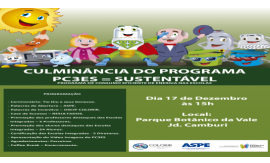 FESTA DE ENCERRAMENTO DO PROGRAMA PC3ES = SUSTENTÁVEL NO PARQUE BOTÂNICO DA VALE