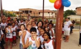 NA TRILHA DOS VALORES - ETAPA ALCANÇAR E LEGITIMAR - EEEF MANOEL PASCHOAL - FLEXAL