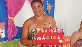 Caixa Mágica dos alunos do Curso Contando Histórias Colorindo vidas