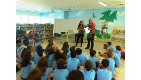Participamos do Festival Literário Marista