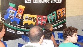 PROJETO NA TRILHA DOS VALORES NA ESCOLA AMÉRICO