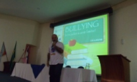 PALESTRA: BULLYING - BRINCADEIRA SEM LIMITES - MATUTINO