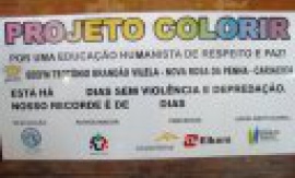 ENTREGA DA PLACA DA EEEFM TEOTÔNIO B. VILELA - CARIACICA - NOVA ROSA DA PENHA