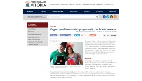 PARTICIPAÇÃO NO PROJETO VIAGEM PELA LITERATURA - PMV