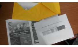 ENTREGA DE CONVITES E LISTA DOS ALUNOS CONTEMPLADOS COM UM TABLET PELA PARTICIPAÇÃO NO PC3ES.