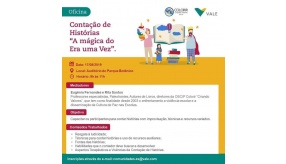 OFICINA DE CONTAÇÃO DE HISTÓRIA - PROJETO OFICINAS - PARCERIA: VALE E OSCIP COLORIR