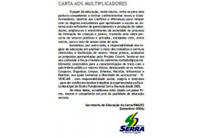 Carta aos multiplicadores